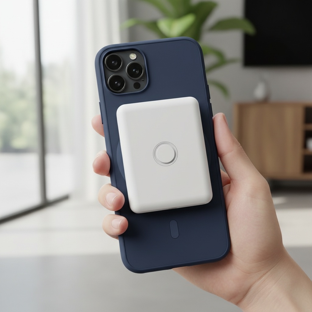 Mini 10000mAh Magnetic Power Bank thumbnail 2