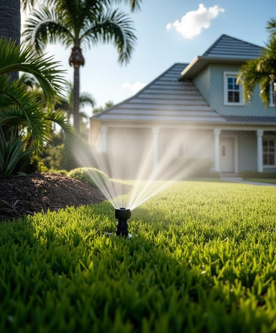 SWFWMD compliant irrigation on Anna Maria Island FL