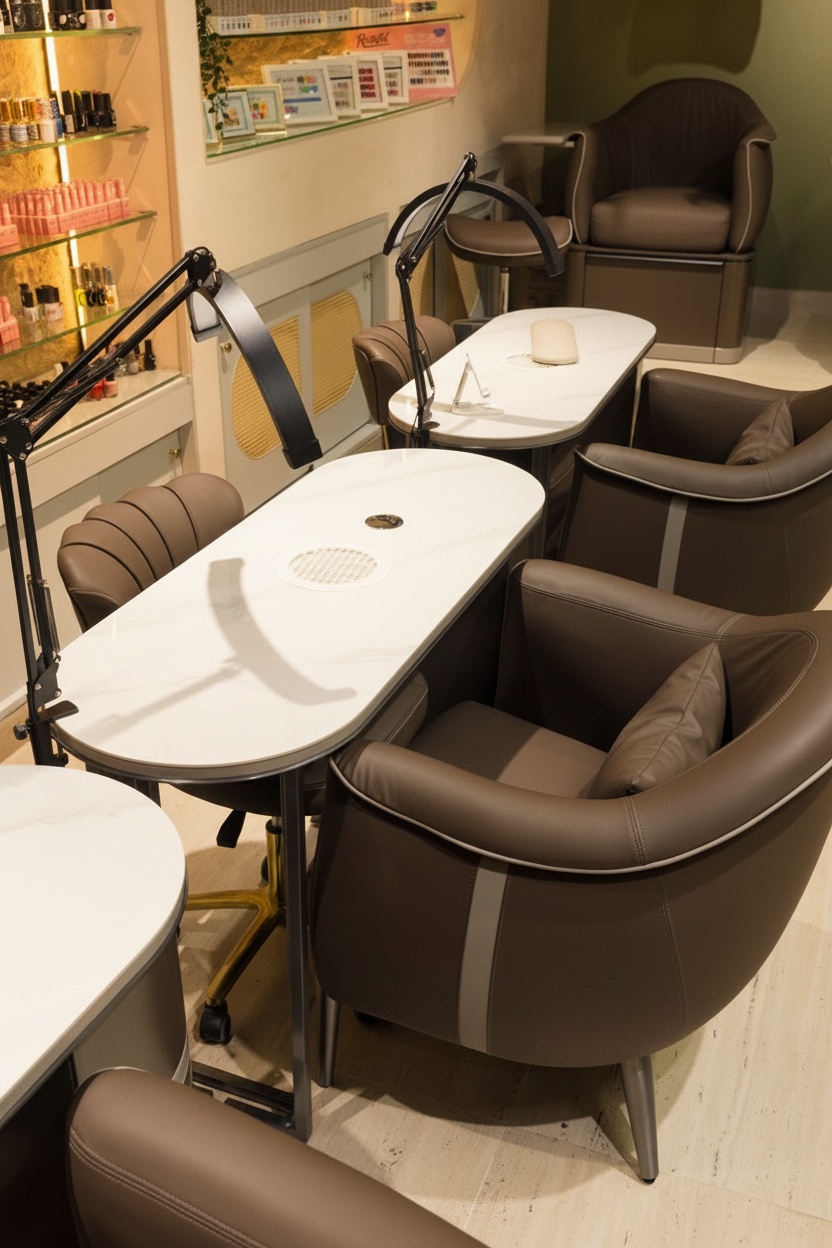 Ambiente de lujo en MARLEZ BEAUTY STUDIO