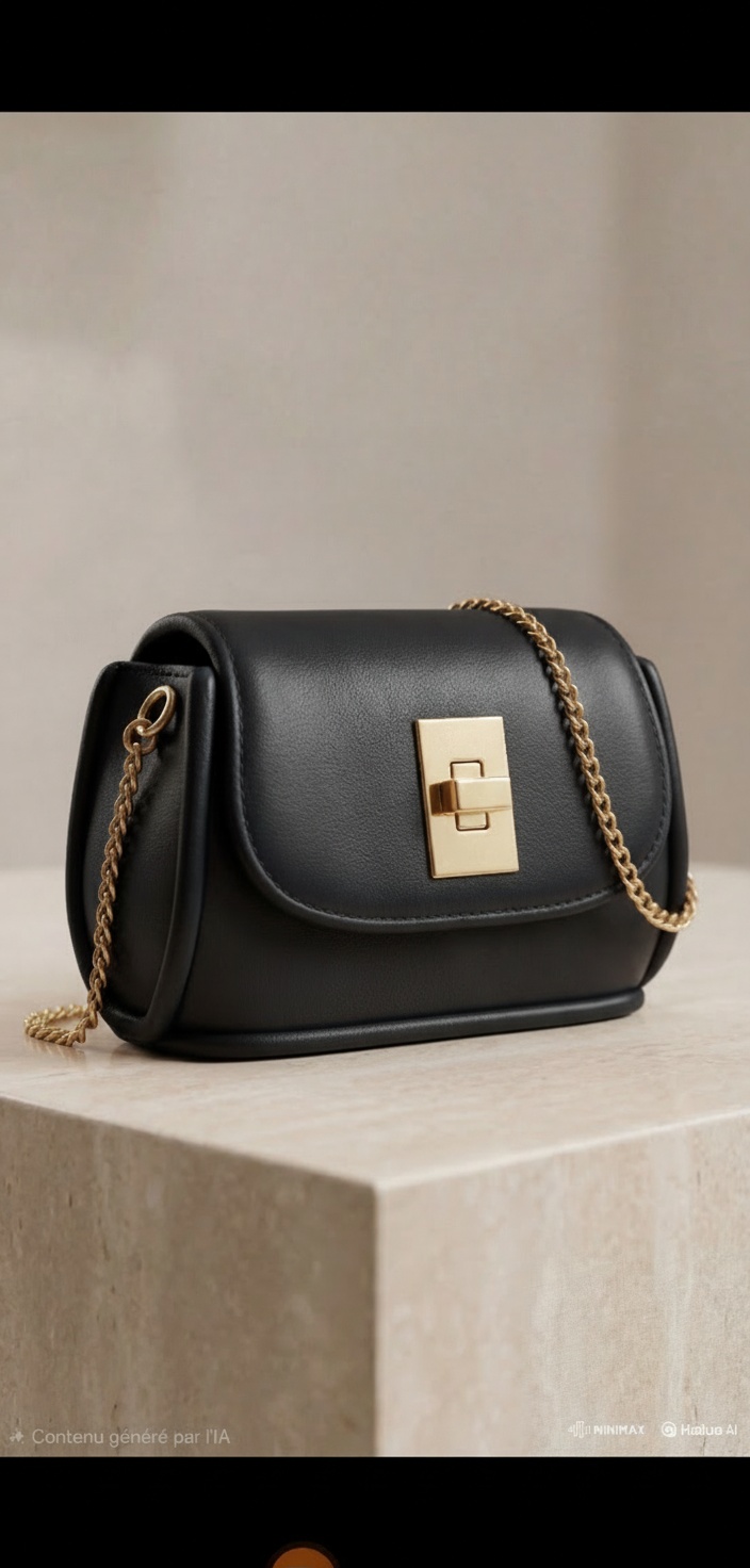 Le Classique — Mini Bag — Noir Absolu