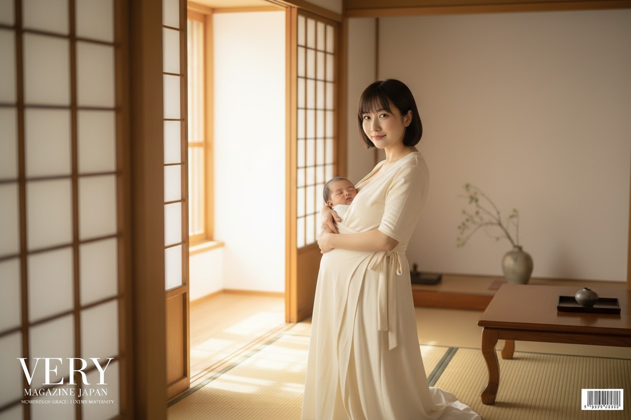 Sweet Mommyの授乳服を着たエレガントなママ