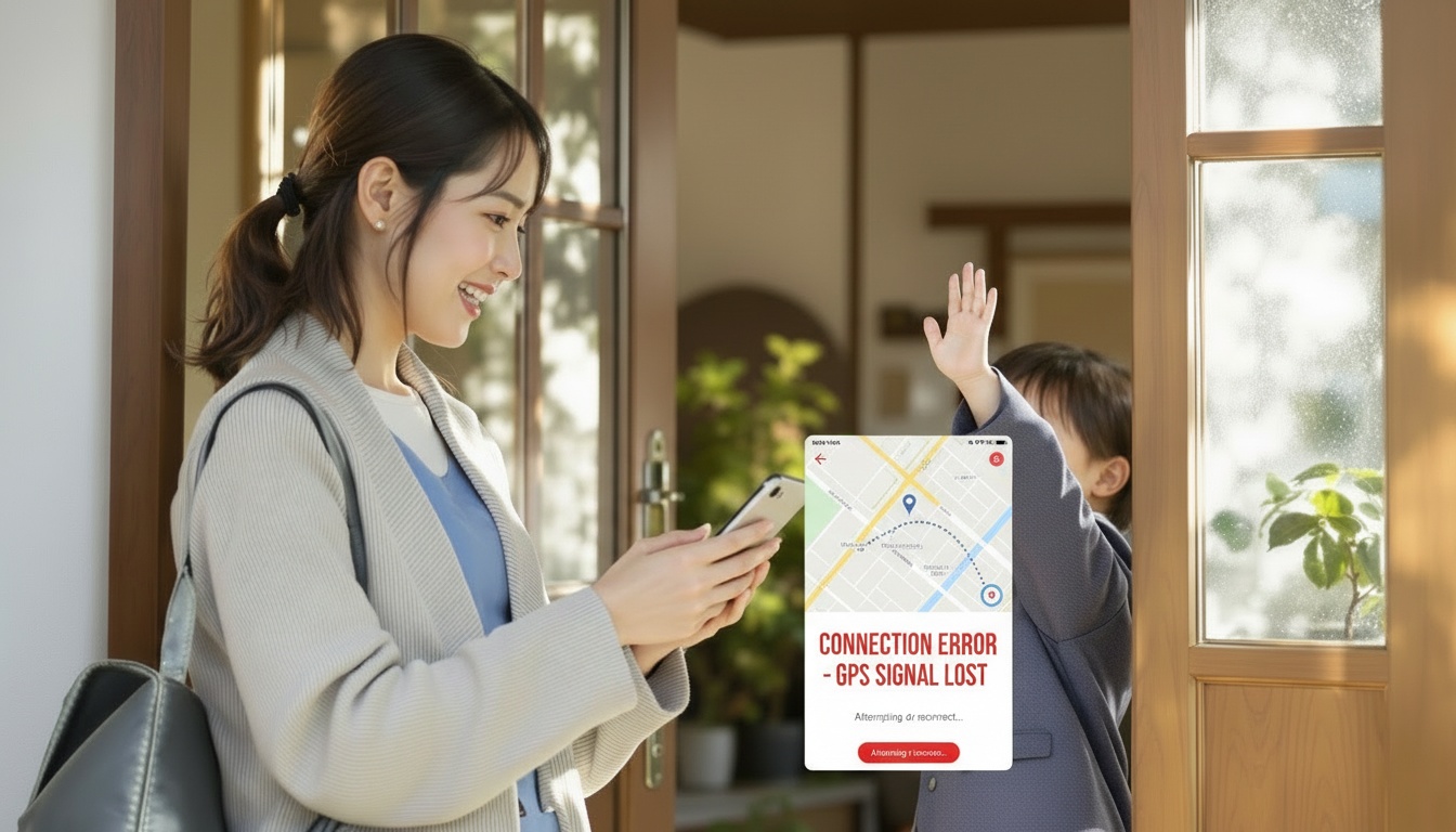 みてねみまもりGPSがつながらない時の対処法