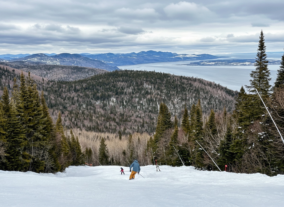 Ski alpin au Massif - Aurea Charlevoix Ski alpin au Massif