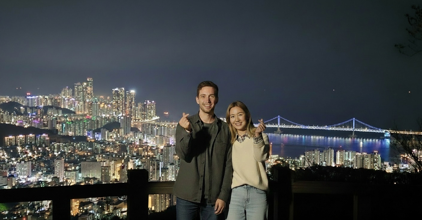 Hwangnyeong Mountain Night View