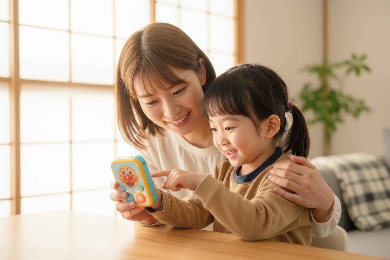 Hamicを安全に使う子ども