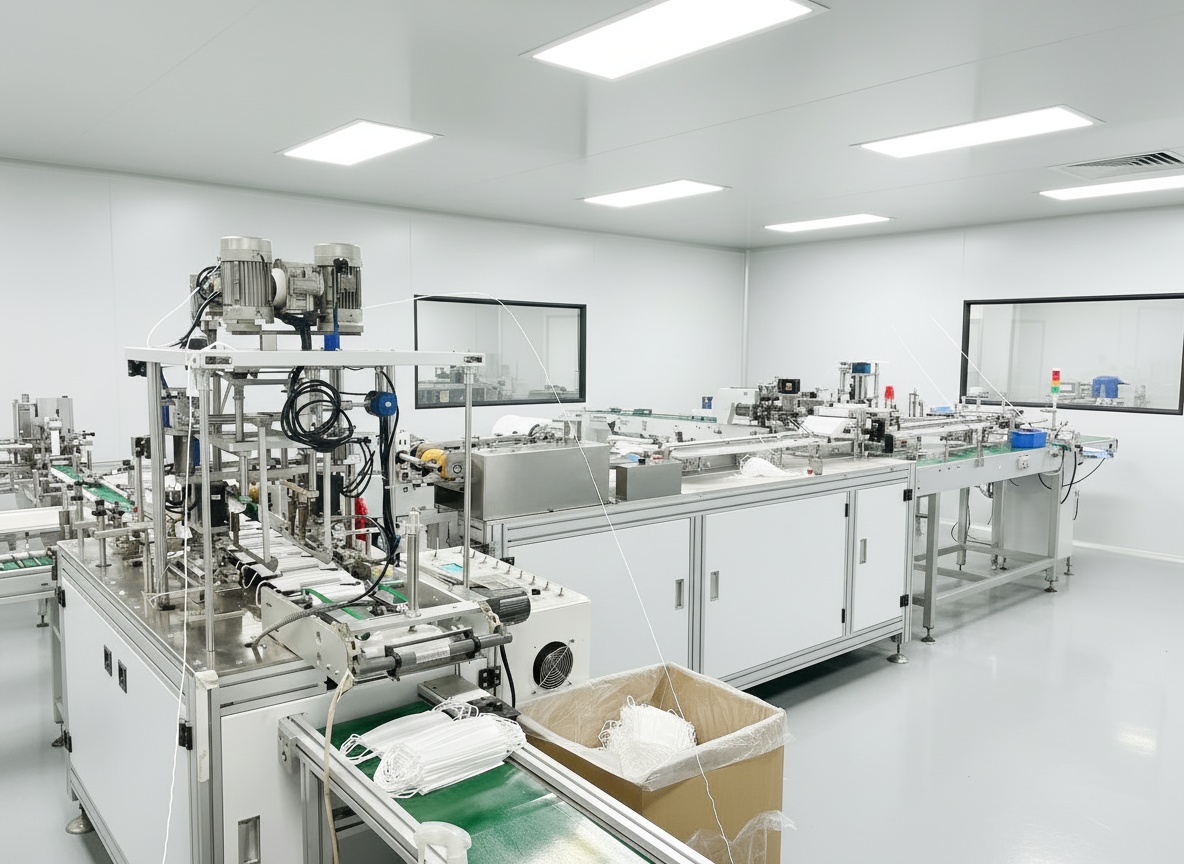 マスク製造ライン