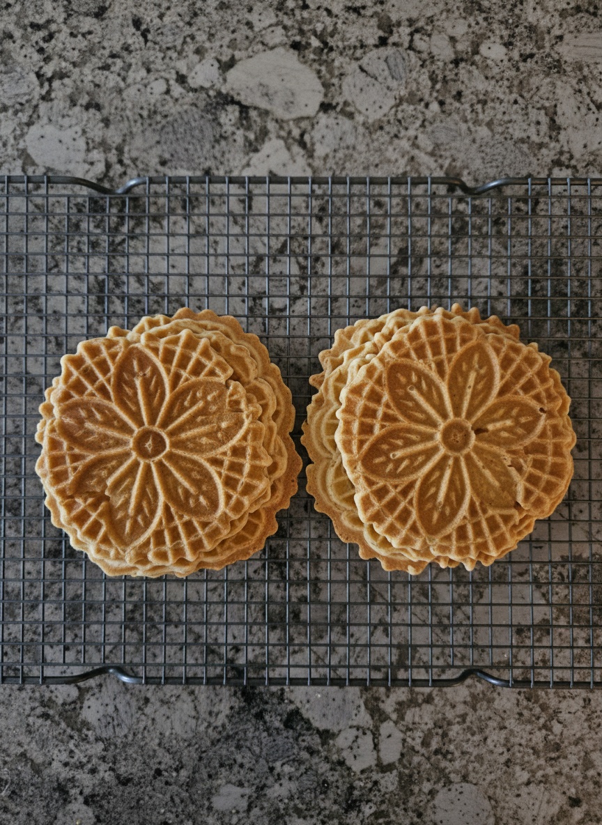 Pizzelles recipe by Heather at BlingKitchen — Baking
