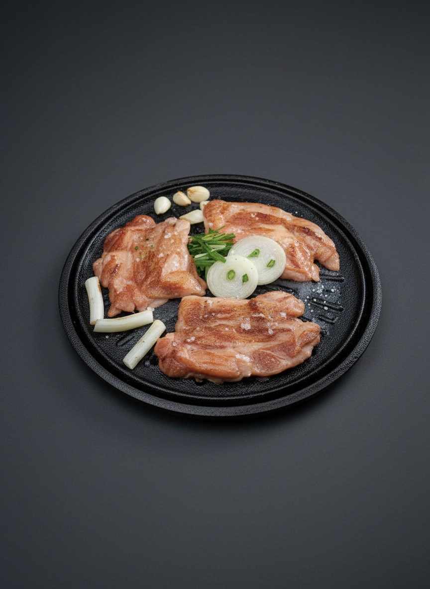 Má Đùi Gà Ướp Muối