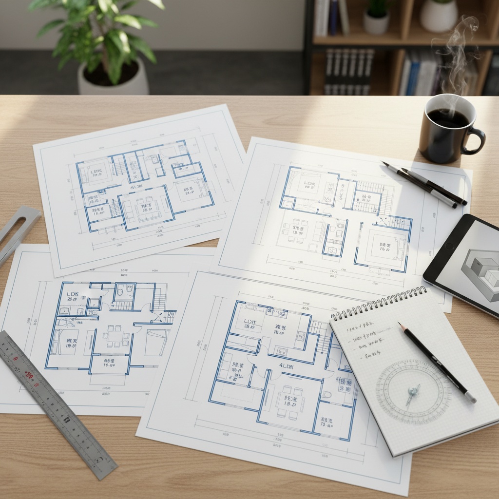 鳥取で後悔しない間取り10選|4LDK・平屋・回遊動線の成功例まとめ