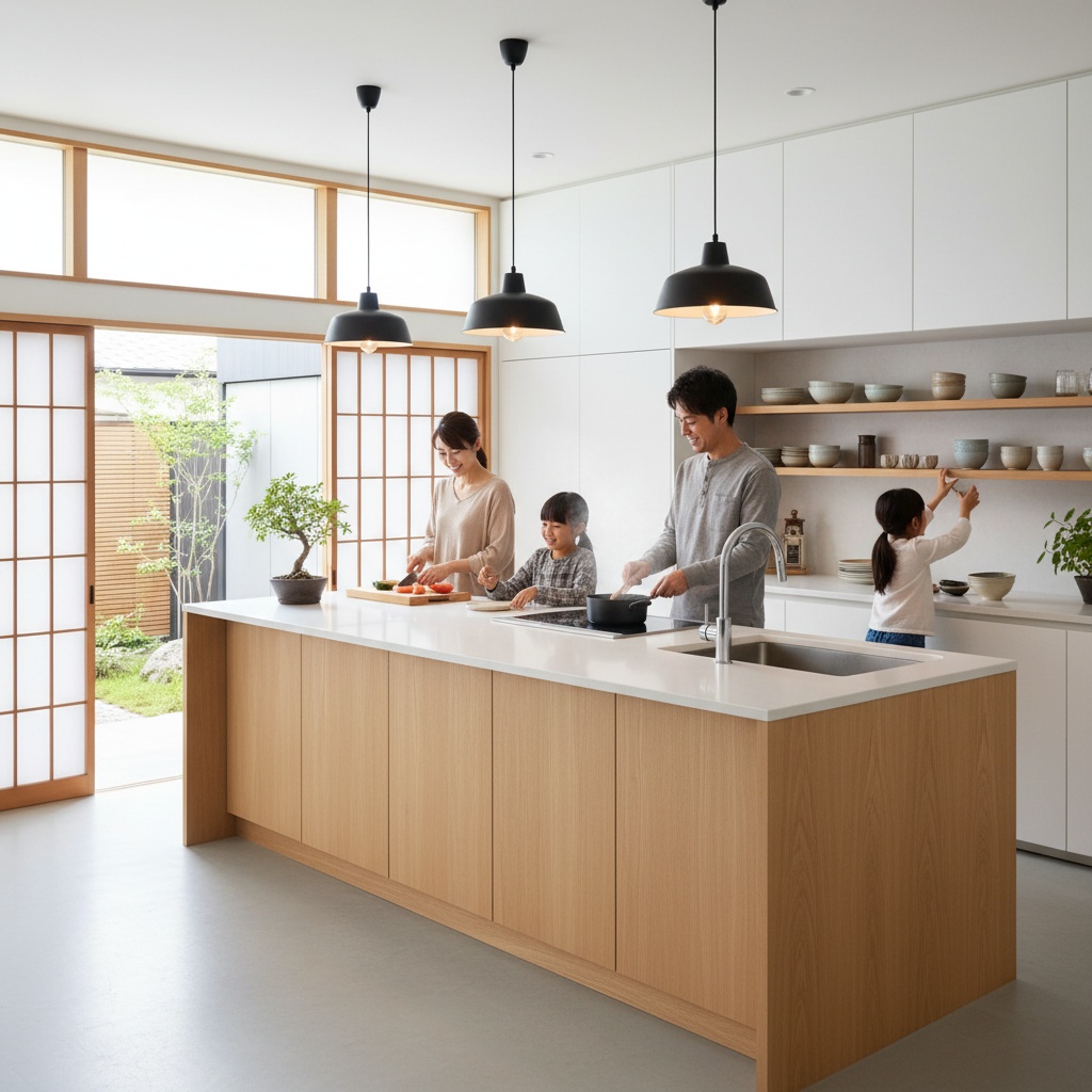 アイランドキッチン 実例