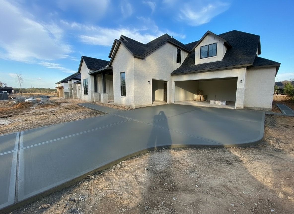 Driveway and Sidewalk