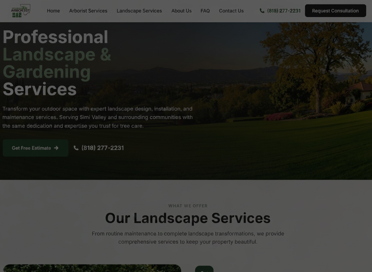losangelesarborist.com preview