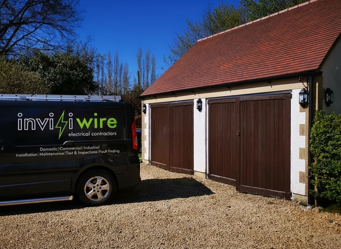 Invisiwire electrical team at work
