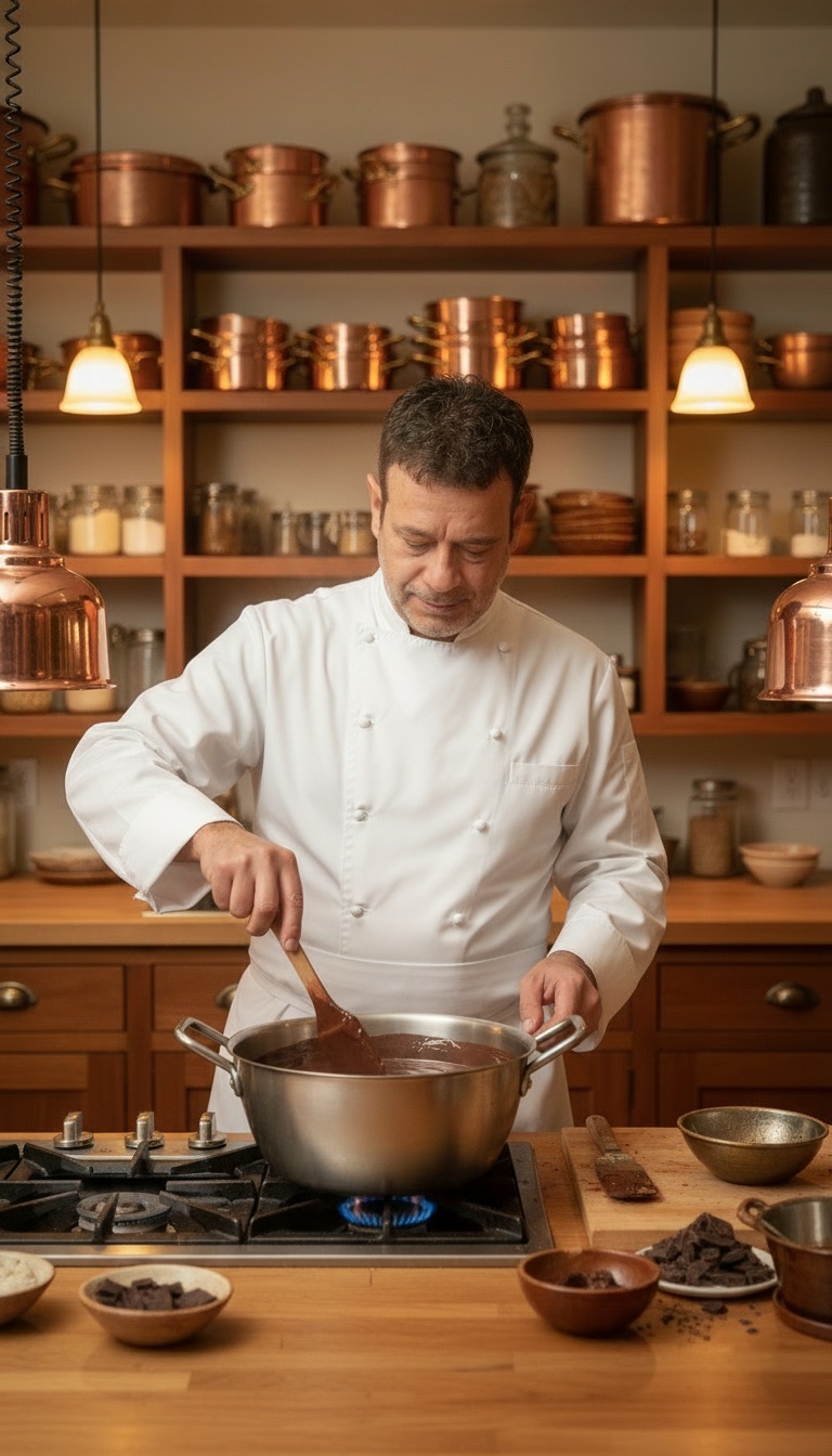 La fonte du chocolat