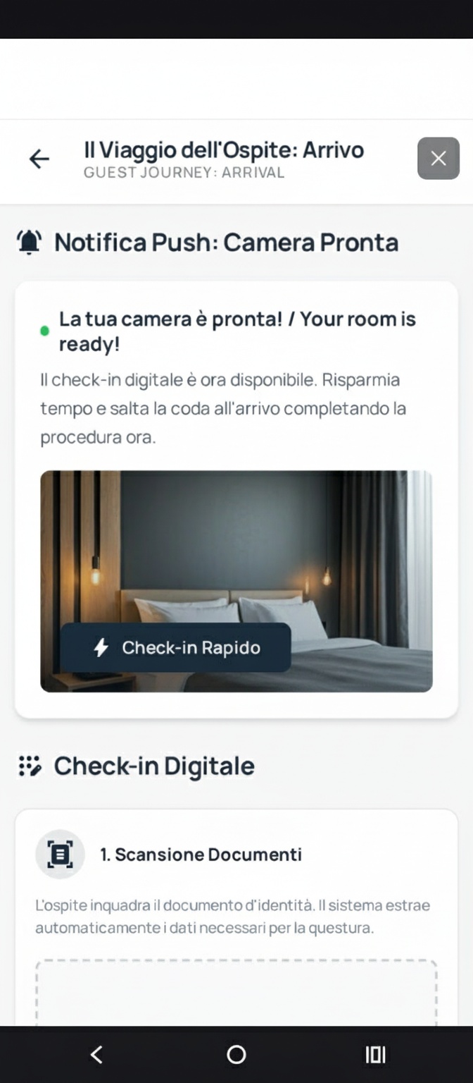 Marco la camera è pronta