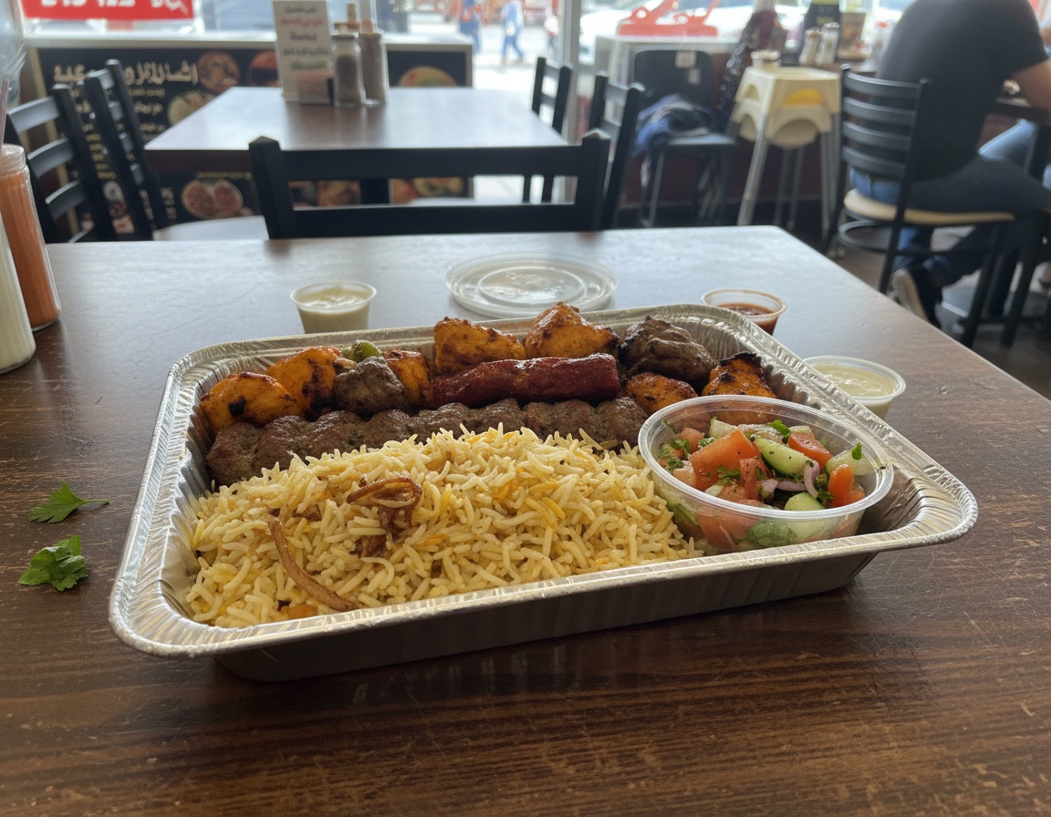 صحن مشكل مشويات