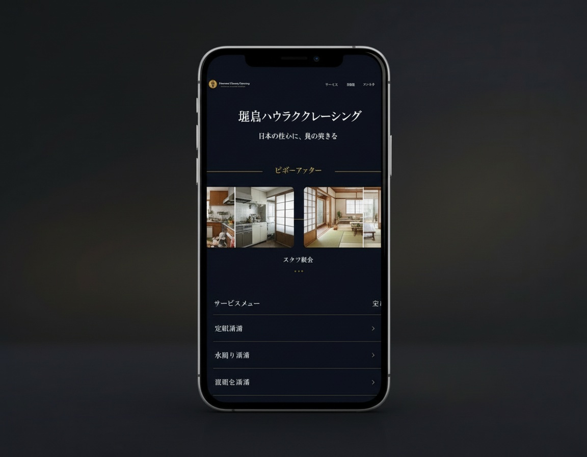 ダークプロ スマホ表示