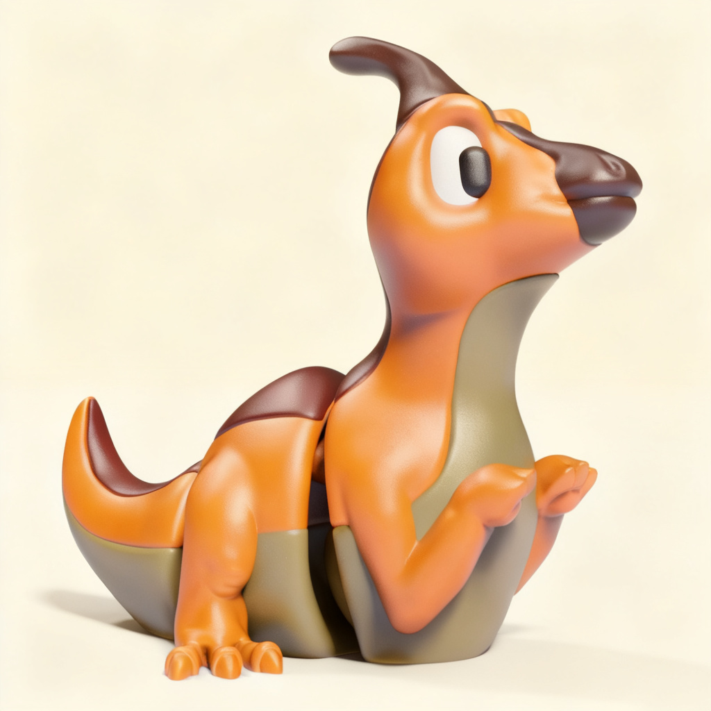 Cute Parasaurolophus