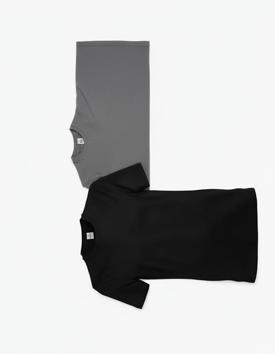 Kit 2 Camisetas Básicas