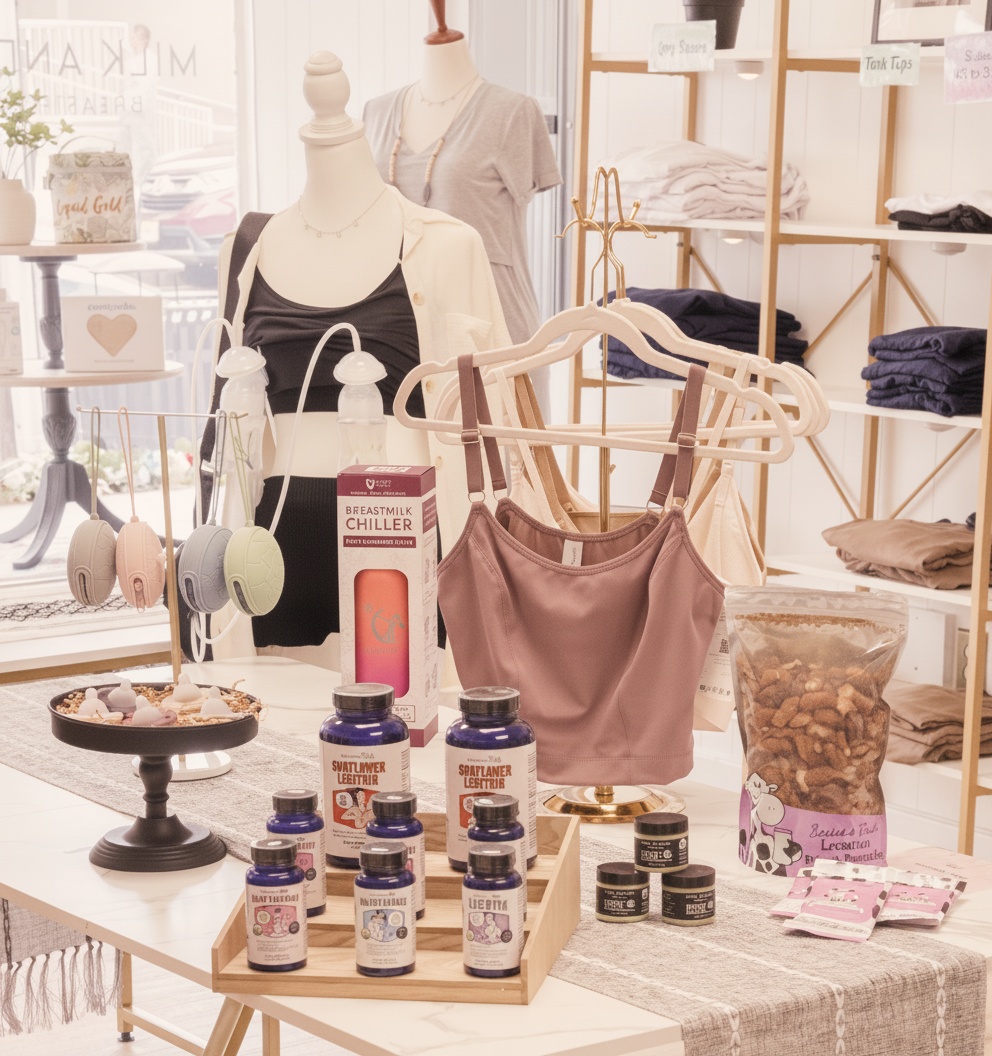Milk and Lavender boutique interior in Pitman, NJ