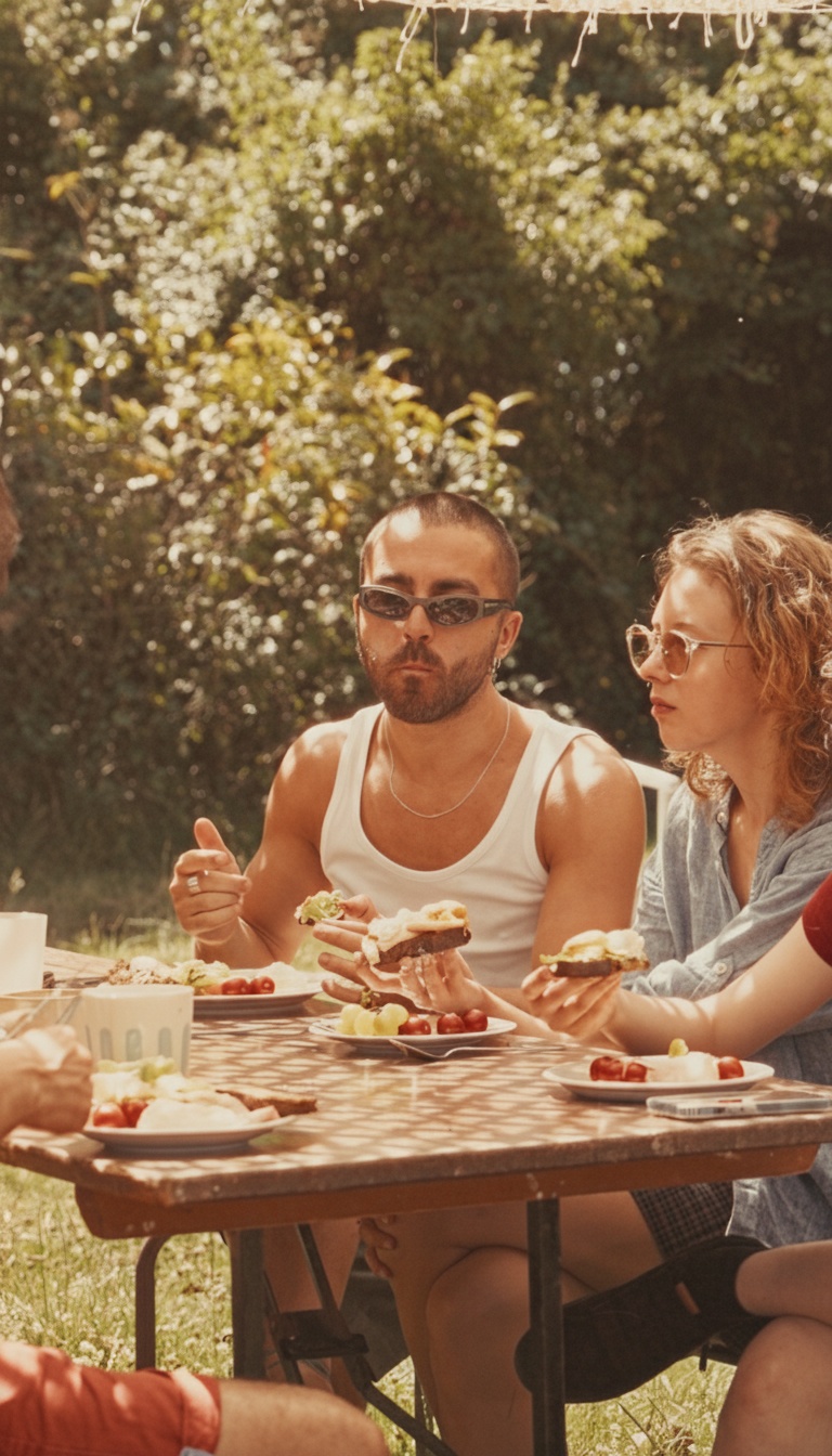 Brunch en extérieur