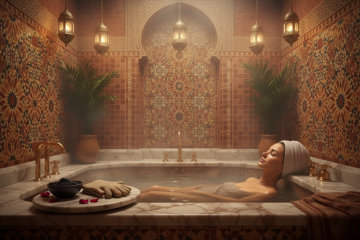 Moroccan Bath - Blue Moon Beauty Salon & Spa Muscat Oman