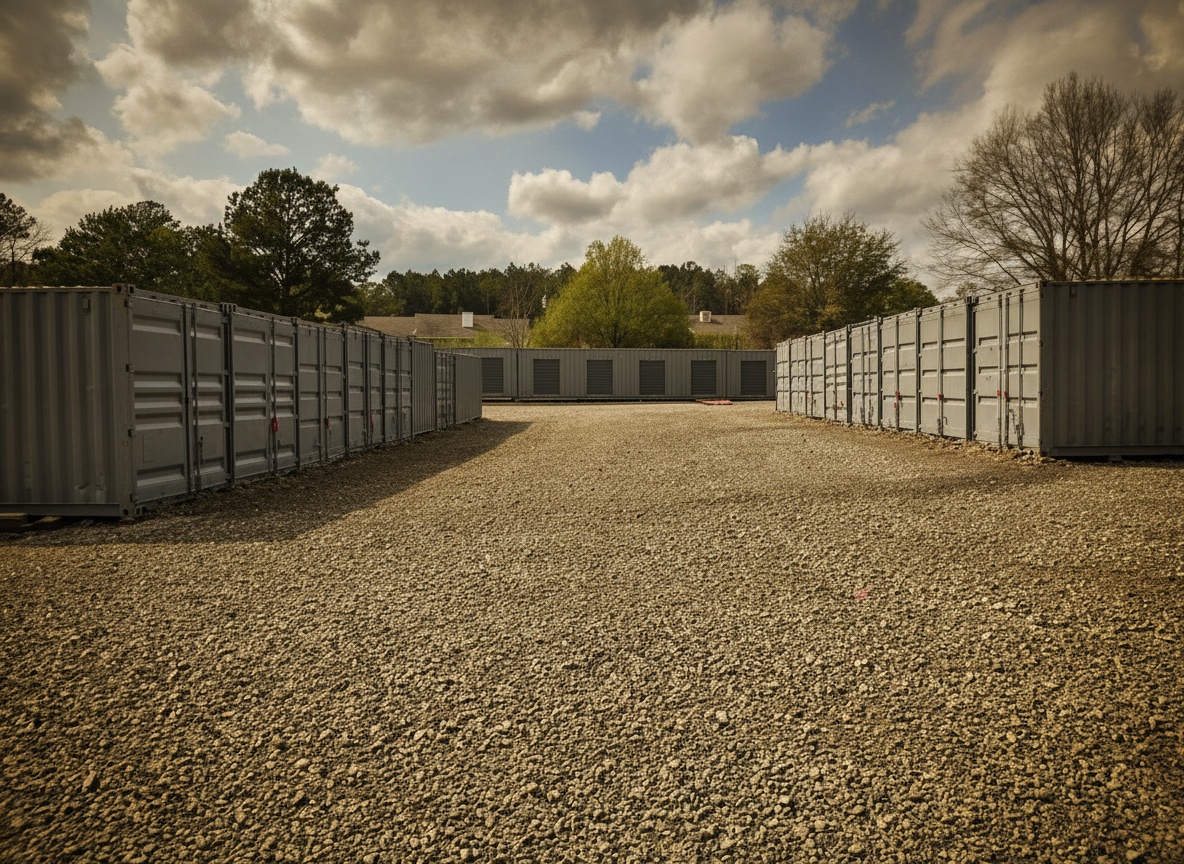 Self storage facility at The Storage Yard At Northside in Berry Alabama