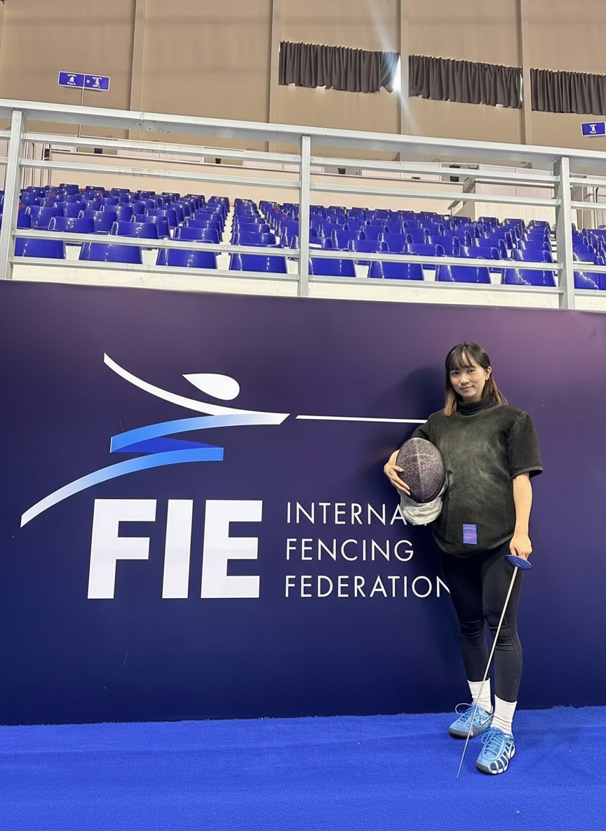 代表澳門參加FIE舉辦的國際教練課程