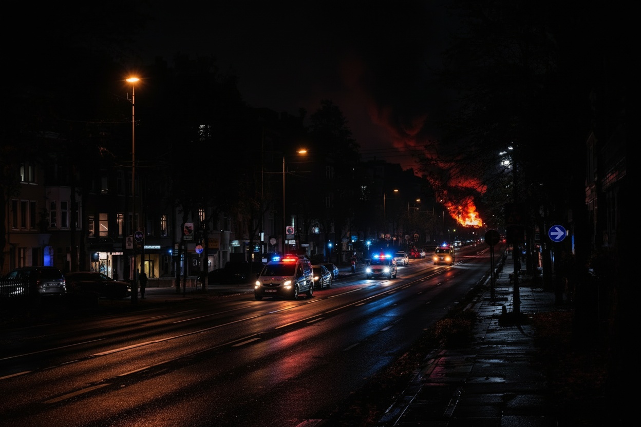 Sabotage-Anschlag legt Süd-Berlin lahm – 45.000 Haushalte ohne Strom