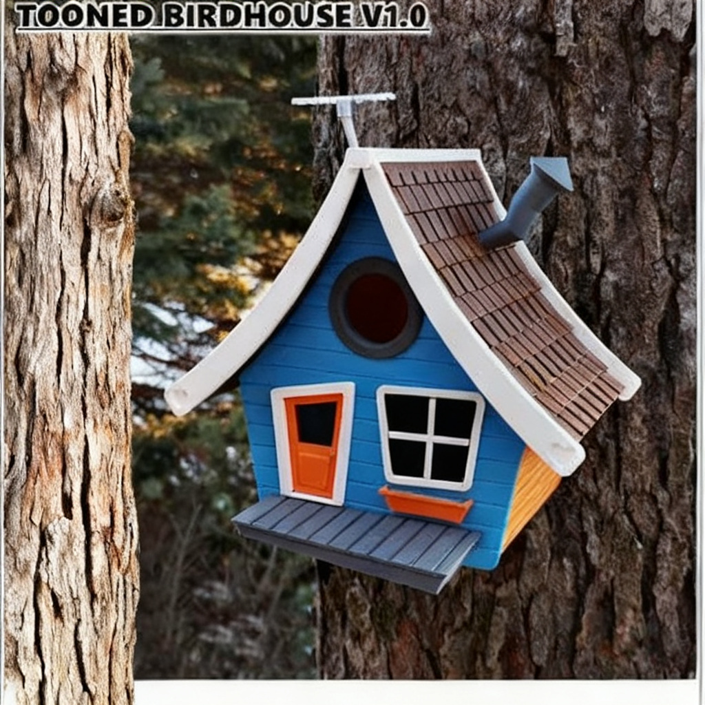 Tooned Birdhouse