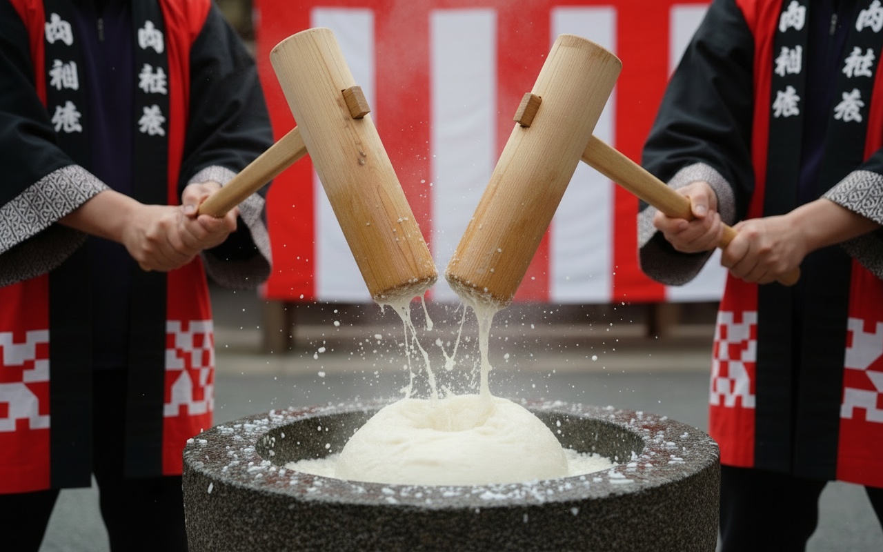 餅つきイベント