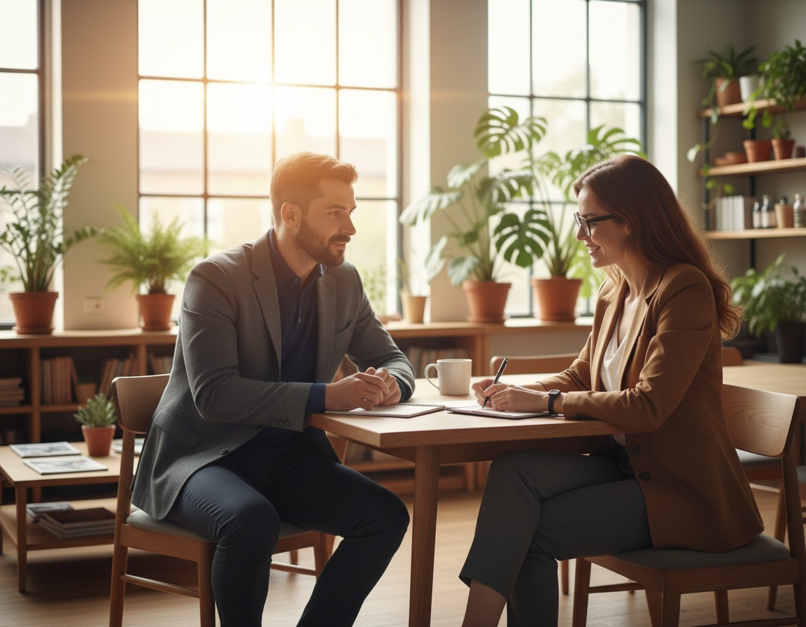 Professional mentoring session