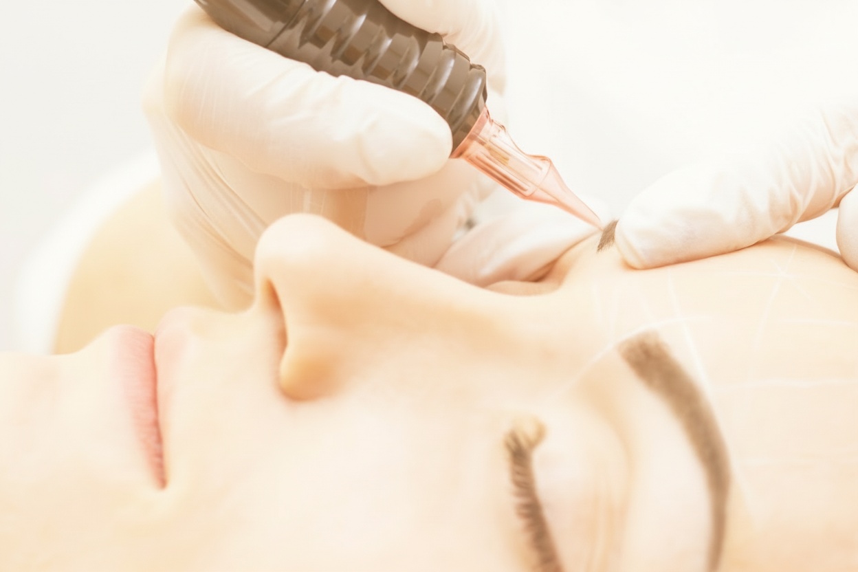 반영구 눈썹 문신