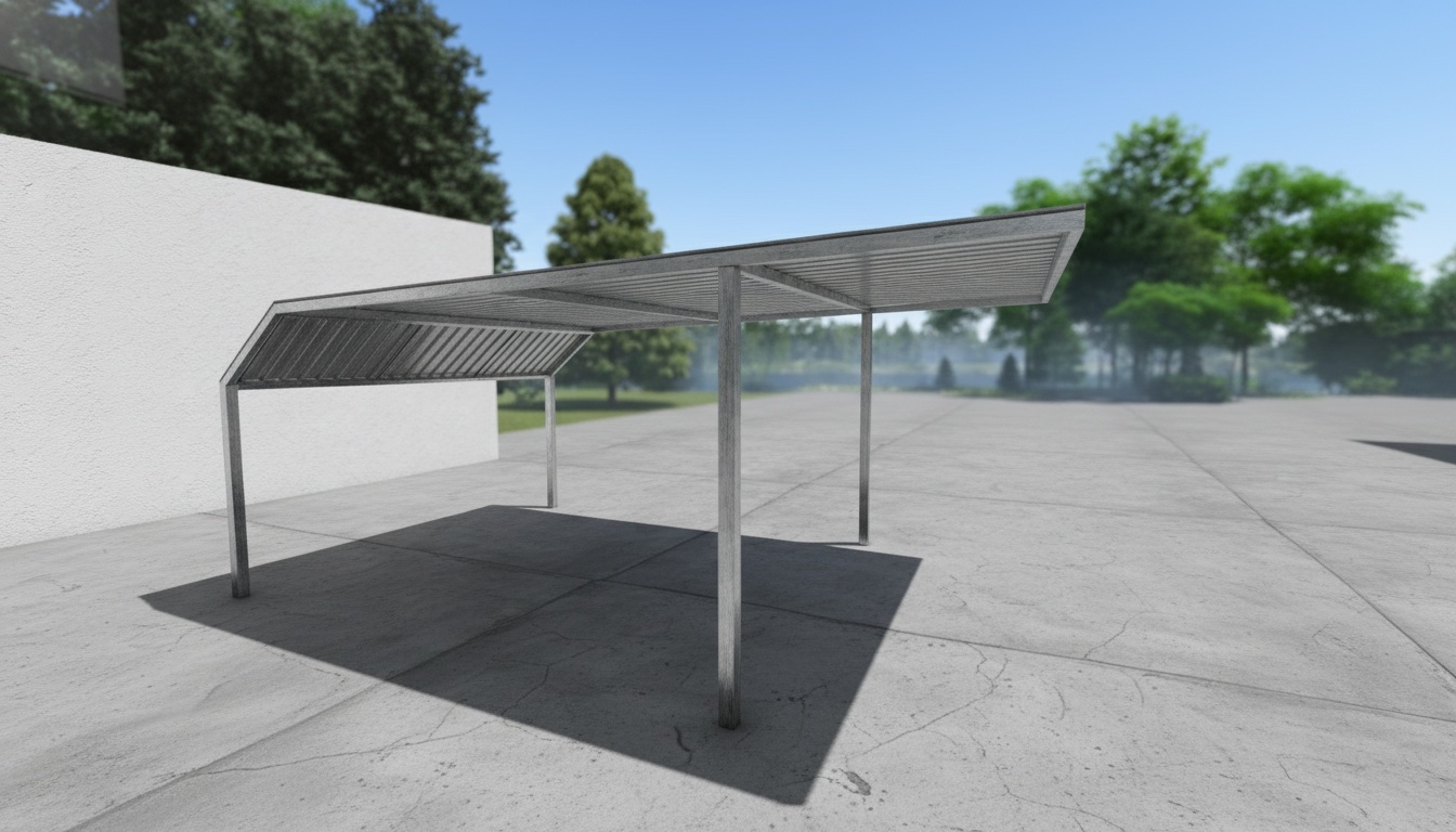 wiata samochodowa na wymiar Dolny Śląsk – Wiata TRADE