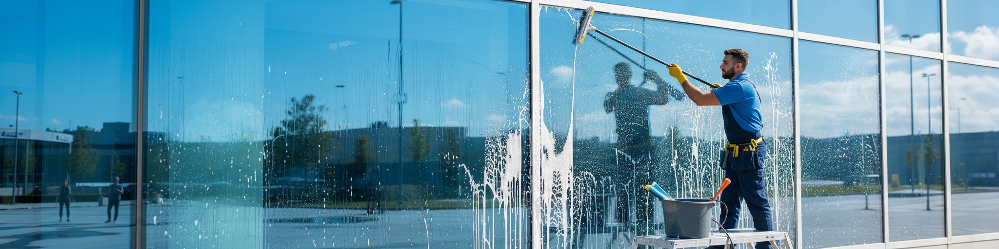 Interior and Lower Level Window Cleaning Services