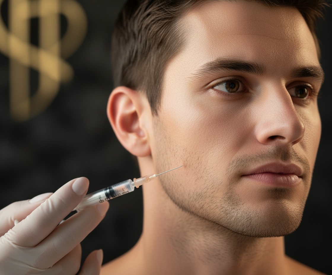 Hyaluronic acid dermal filler treatment at Dr Hajra Aesthetics — lip enhancement, cheek augmentation and facial contouring in London