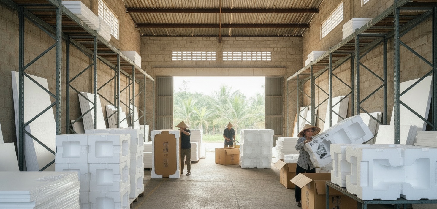 Xốp Định Hình – Giải Pháp Bảo Vệ Sản Phẩm Tối Ưu