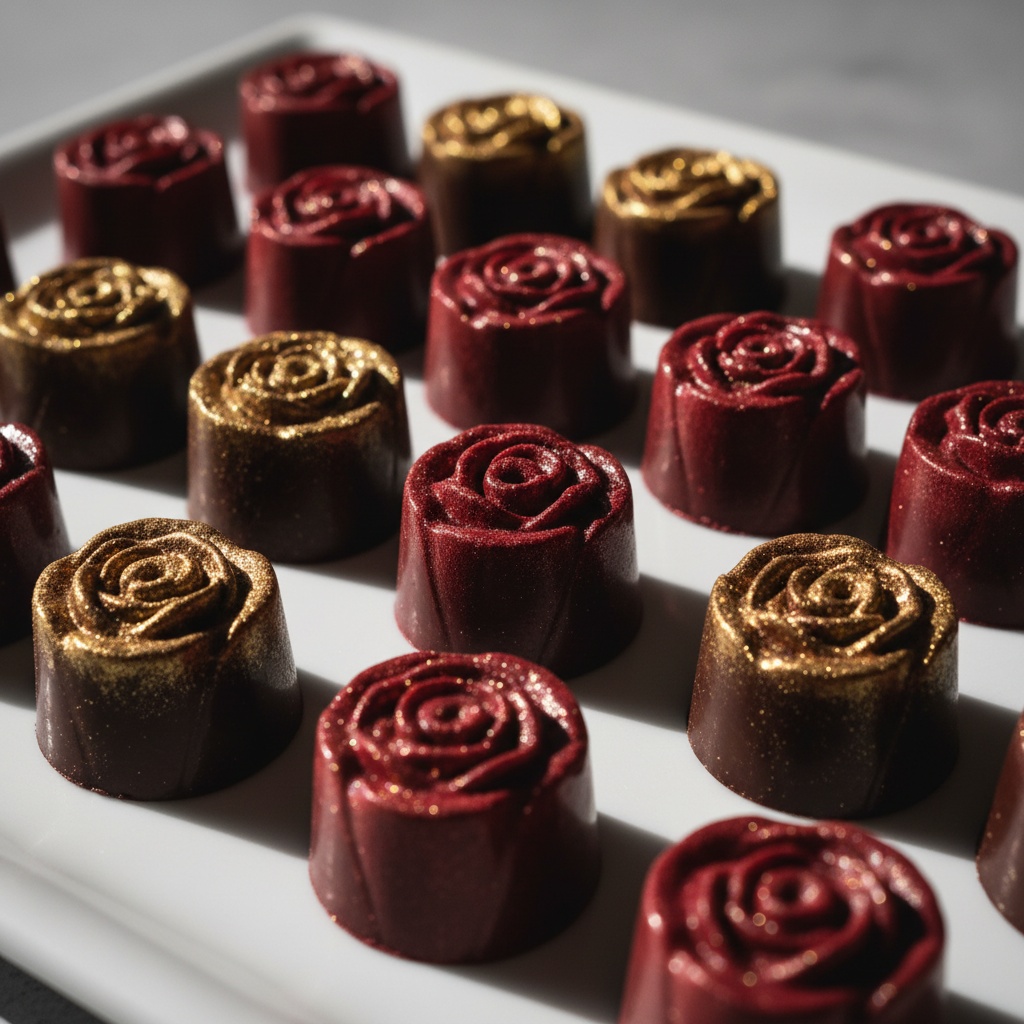 Roses en chocolat artisanal Elorosa — chocolatier Repentigny Lanaudière Canada