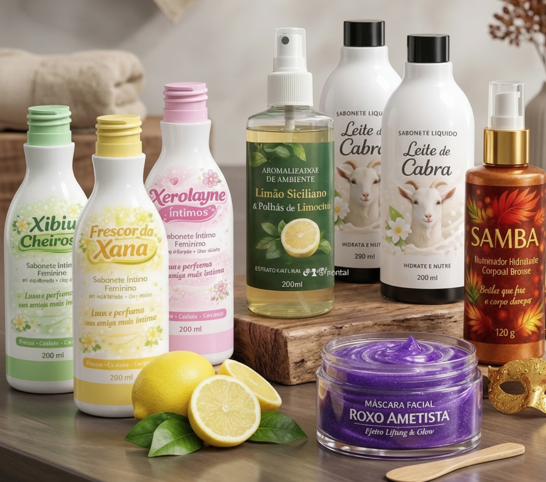 Luxury cosmetics background