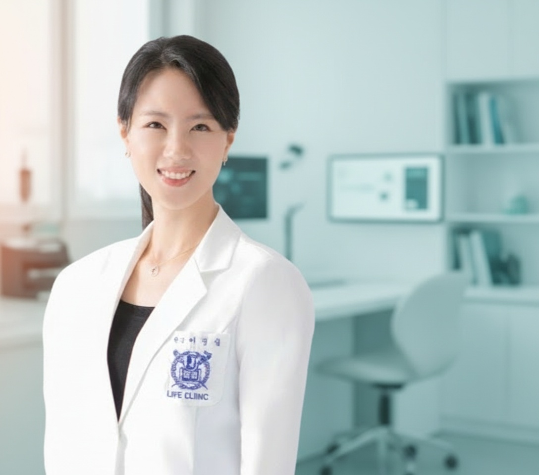 긍정닥터 이경실 원장 프로필 사진 - 가정의학 전문의 의학박사 KS헬스링크 대표
