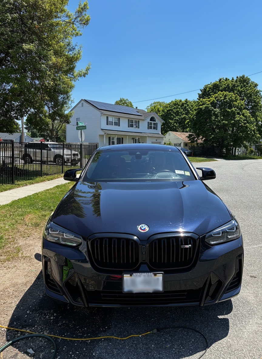 Exterior detailing work