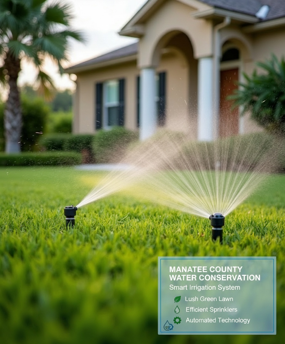 SWFWMD compliant irrigation in Parrish FL