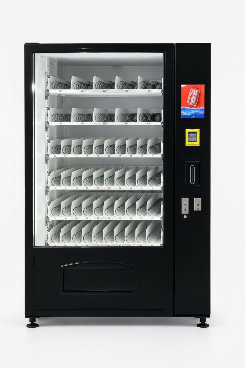 Multimat 300 – Snackautomat mit Touchscreen und Spiralschächten von Dä Snäckomat
