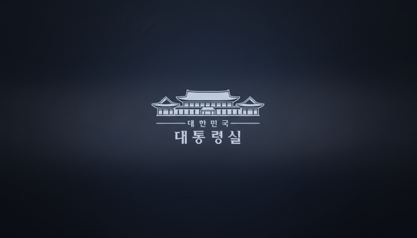 청와대 배경