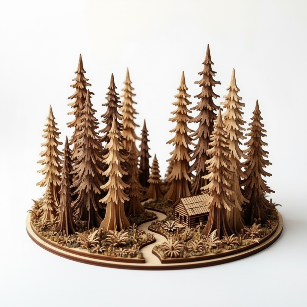 Eco Forest 3D Puzzle