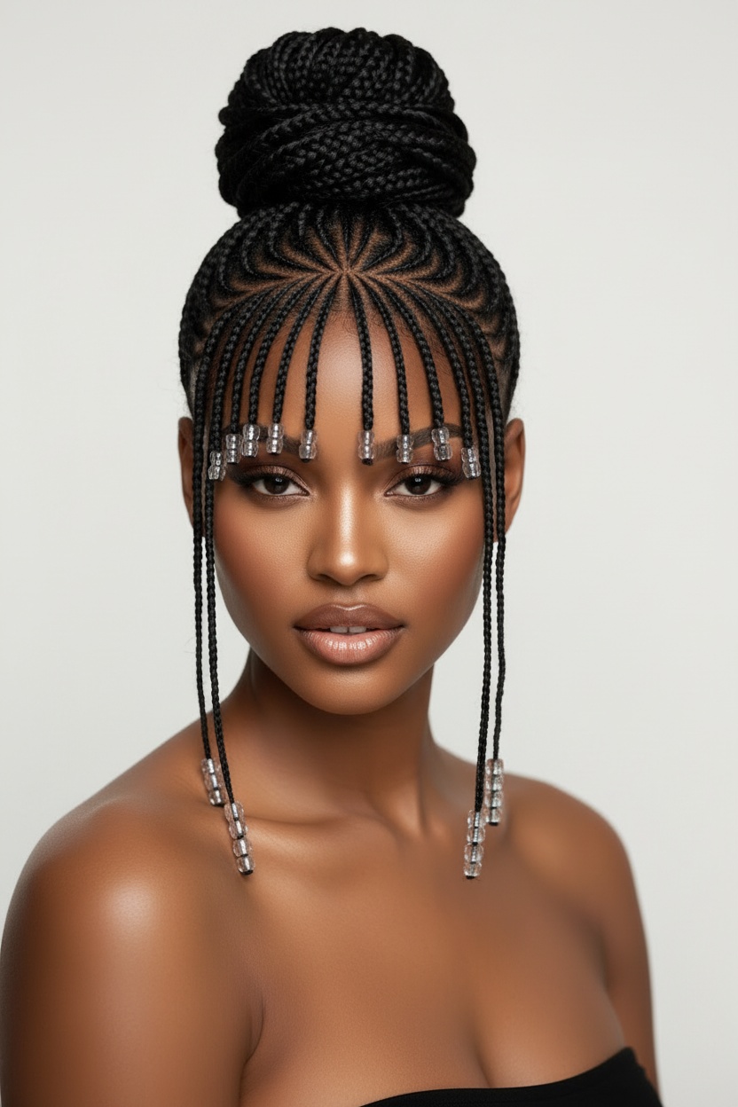 Natou Straight Full Lace Wig — jet black