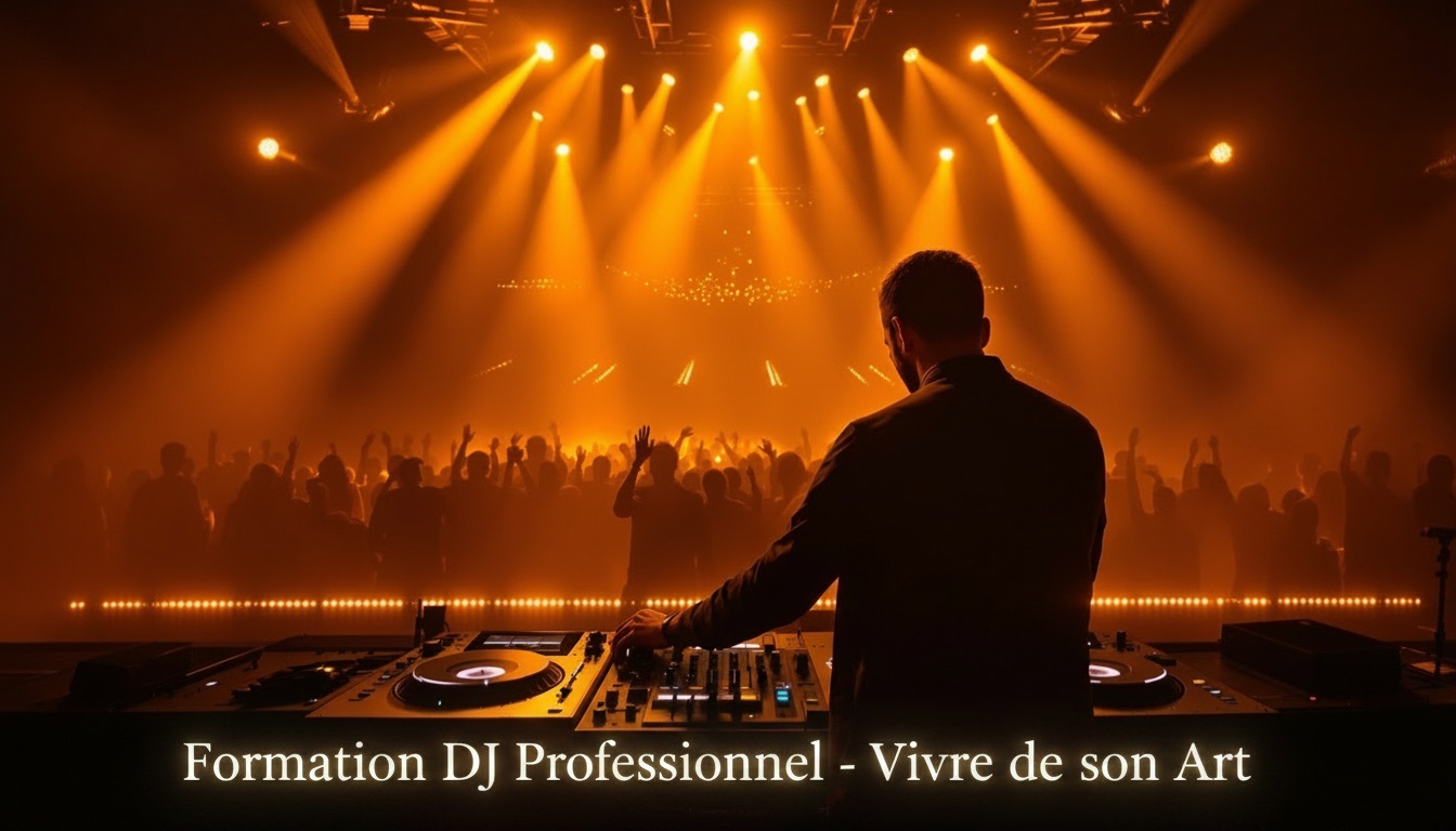 DJ professionnel sur scène