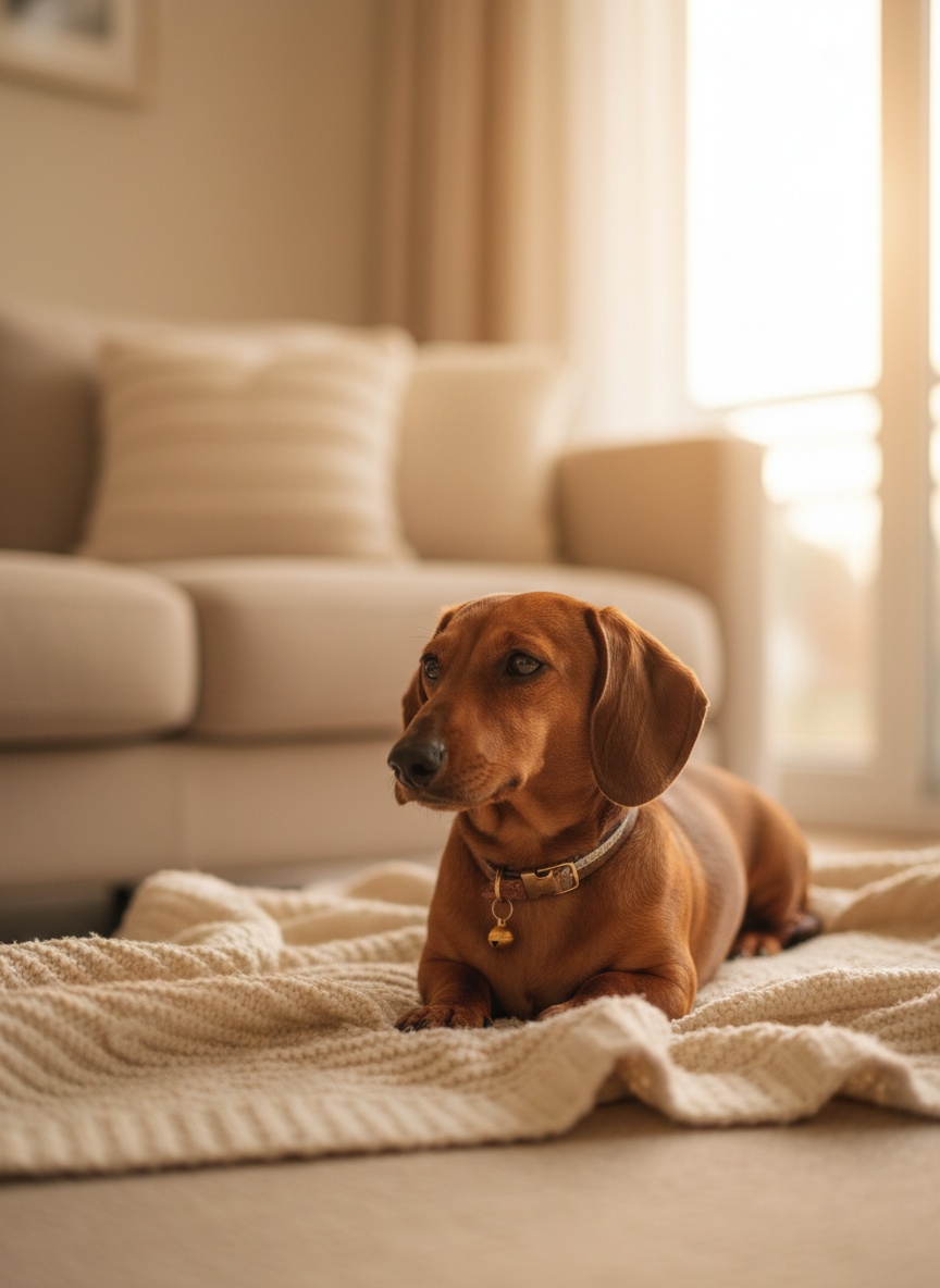Brownie the dachshund — soul of Pets Heaven