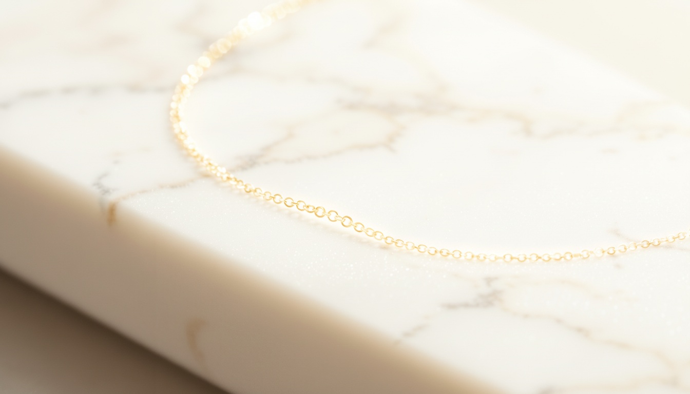 シンプルネックレス