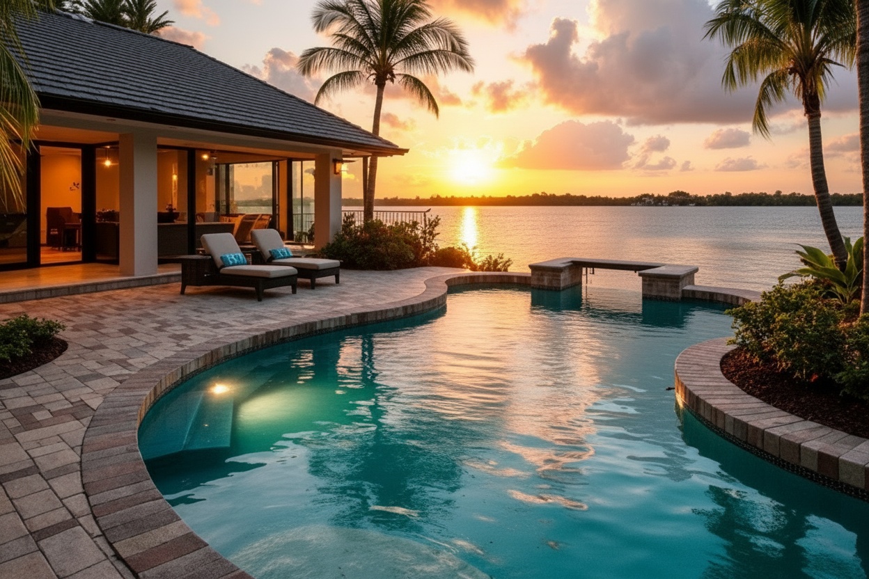 Pool deck pavers St. Petersburg FL